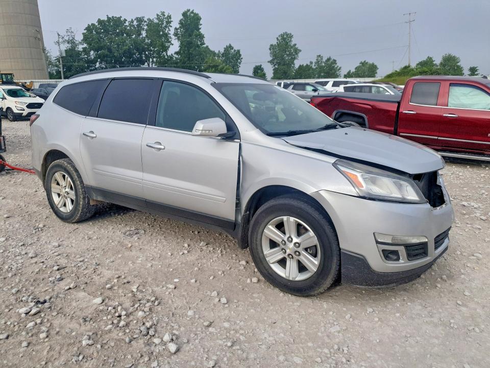 2014 Chevrolet Traverse VIN 1GNKRGKD0EJ210615 COPART salvage auction — FRONT END, Mi - Certificate Of Title, sold $200 on 2026-07-09 (photo 4)