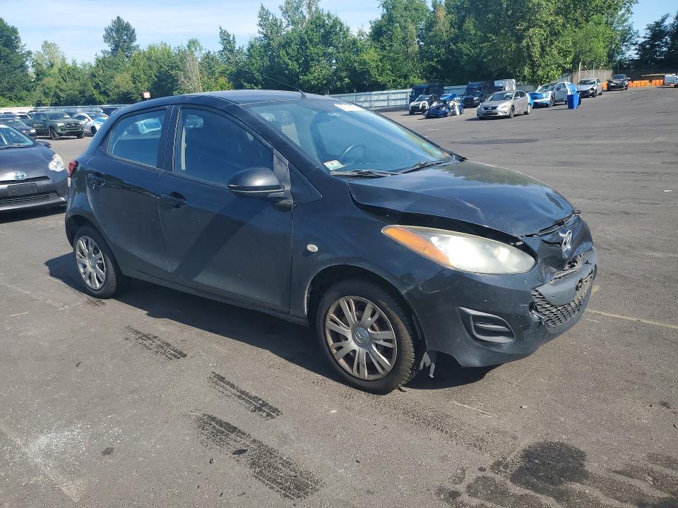 2013 Mazda VIN JM1DE1KZ7D0155848 COPART salvage auction — FRONT END, Or - Salvage Title Certificate, sold $750 on 2026-07-29 (photo 4)