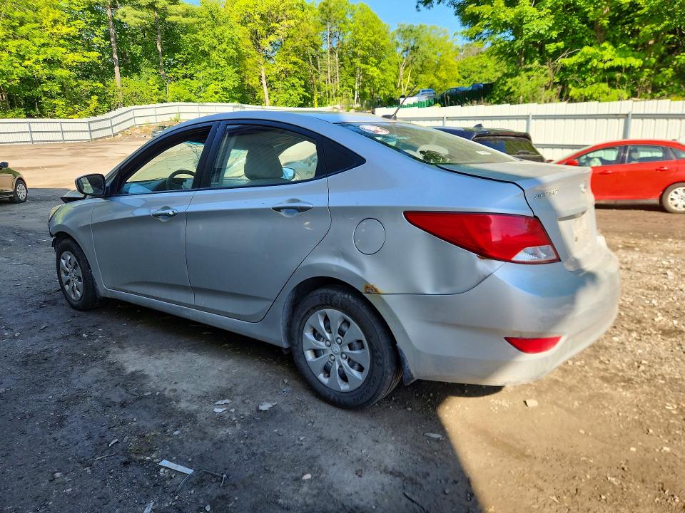 2016 Hyundai Accent VIN KMHCT4AE8GU968352 COPART salvage auction — FRONT END, Vt - Cert Of Title-Salvage Vehicle, sold $175 on 2026-07-13 (photo 2)