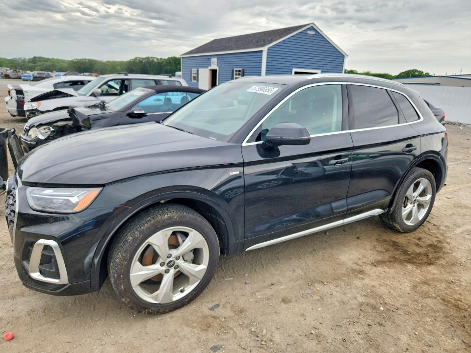 2023 Audi VIN WA1EAAFYXP2031383 COPART salvage auction — FRONT END, Ma - Cert Of Title-Salvage, sold $10,100 on 2026-07-15 (photo 1)
