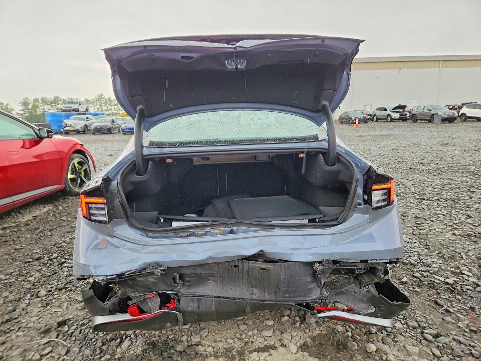 2025 Hyundai Sonata VIN KMHL24JA9SA484863 COPART salvage auction — FRONT END, Nj - Cert Of Title-Salvage, sold $6,500 on 2026-07-20 (photo 6)