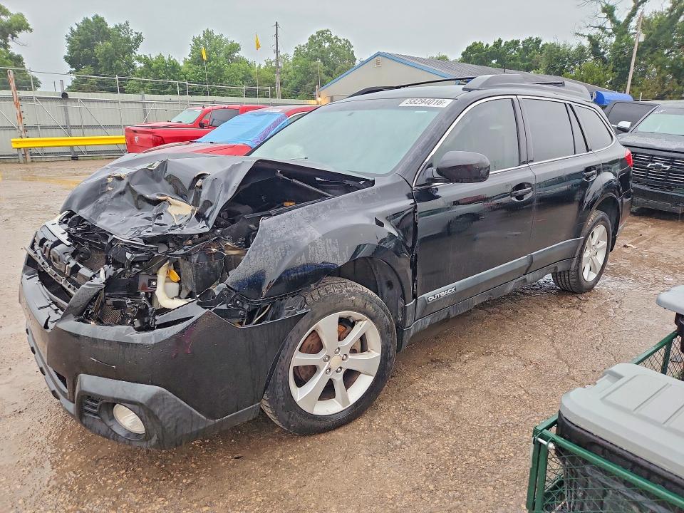 2014 Subaru VIN 4S4BRCAC6E3299732 COPART salvage auction — FRONT END, Ks - Cert Of Title-Salvage, sold $575 on 2026-07-22 (photo 1)