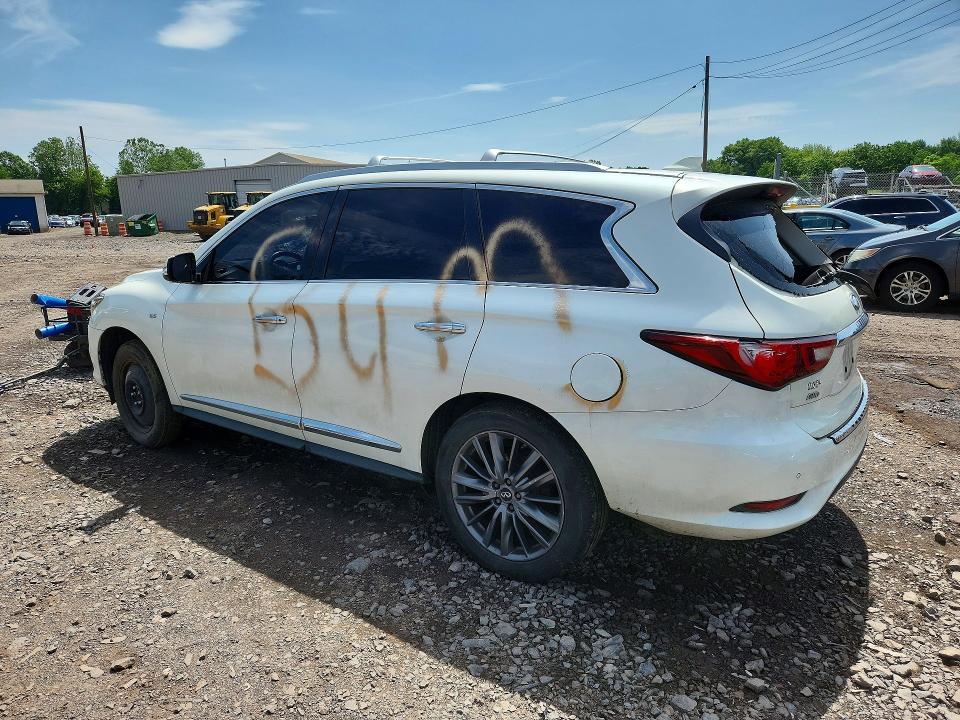 2019 Infiniti VIN 5N1DL0MM1KC524521 COPART salvage auction — VANDALISM, Pa - Certificate Of Salvage, sold $1,650 on 2026-07-29 (photo 2)