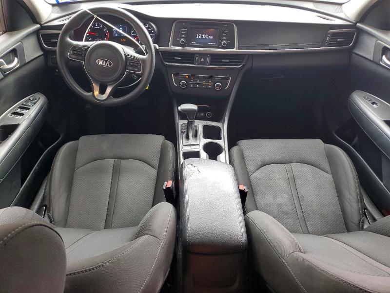 2017 Kia VIN 5XXGT4L39HG161802 COPART salvage auction — REAR END, Tx - Salvage Vehicle Title, sold $1,100 on 2026-07-17 (photo 8)