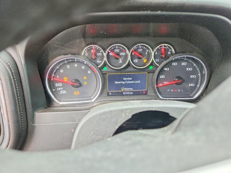 2020 Chevrolet Silverado 1500 VIN 3GCPWCED3LG221795 COPART salvage auction — FRONT END, Nc - Dlr Only-Clean/Over 25% Damage, sold $5,700 on 2026-07-09 (photo 9)