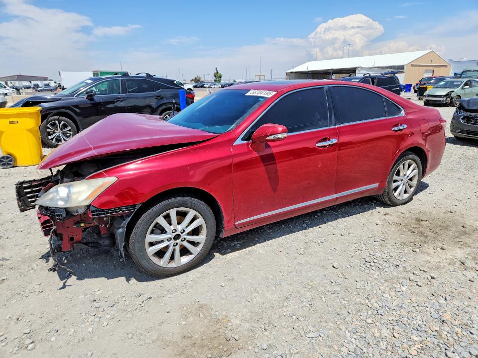 2010 Lexus Es 350 VIN JTHBK1EG4A2370287 COPART salvage auction — FRONT END, ID - SALVAGE CERTIFICATE OF TITLE, sold $1,050 on 2026-07-21 (photo 1)