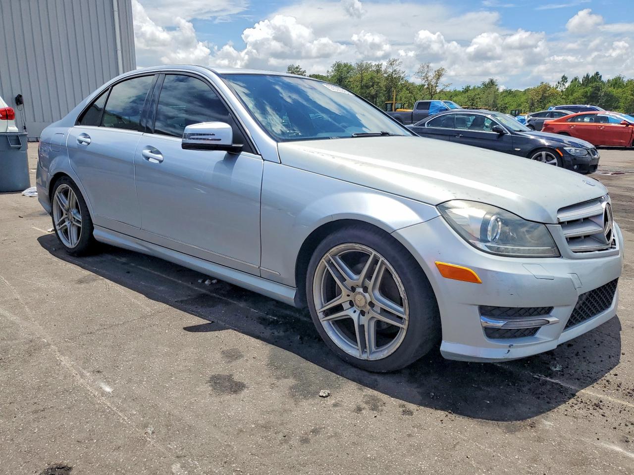 2013 Mercedes-Benz C-Class VIN WDDGF4HB2DA854052 COPART salvage auction — Mechanical, FL - CERTIFICATE OF TITLE, sold $325 on 2026-07-01 (photo 4)