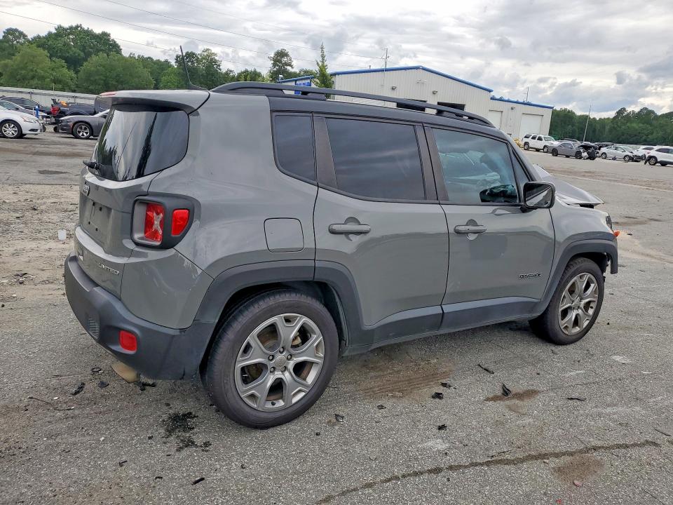 2020 Jeep Renegade VIN ZACNJAD17LPL34243 COPART salvage auction — FRONT END, GA - CERT OF TITLE-SALVAGE (P), sold $1,250 on 2026-07-27 (photo 3)