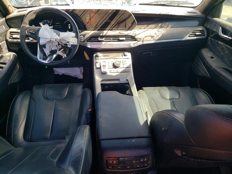 2022 Hyundai Palisade VIN KM8R74HE4NU357851 COPART salvage auction — FRONT END, Az - Dis/Dlr/Exp Only Salvage Title, sold $3,850 on 2026-07-29 (photo 8)