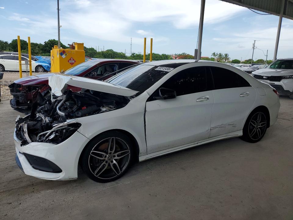 2019 Mercedes-benz Cla-klasse VIN WDDSJ4EB0KN734592 COPART salvage auction — FRONT END, Fl - Cert Of Title Slvg Rebuildable, sold $725 on 2026-08-05 (photo 1)
