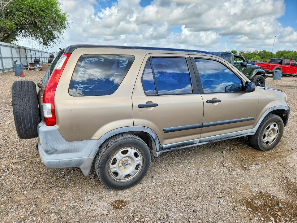 2005 Honda Cr-v VIN JHLRD68515C001486 COPART salvage auction — FRONT END, Tx - Salvage Vehicle Title, sold $1,000 on 2026-07-22 (photo 3)
