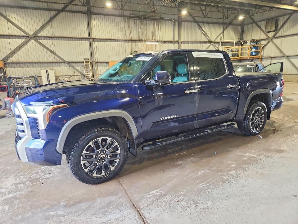 2022 Toyota Tundra VIN 5TFJA5DB6NX008595 COPART salvage auction — VANDALISM, On - Permit No Brand - Unfit, sold $37,000 on 2026-07-07 (photo 1)