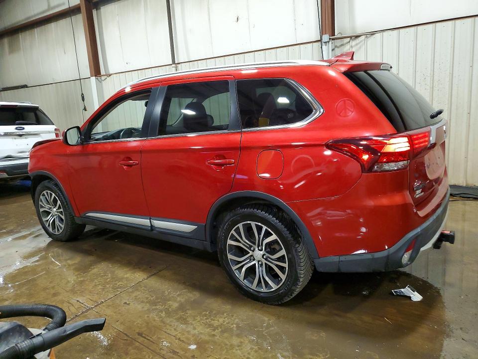 2017 Mitsubishi Outlander VIN JA4AZ3A35HZ025708 COPART salvage auction — FRONT END, Pa - Certificate Of Salvage, sold $3,050 on 2026-07-07 (photo 2)