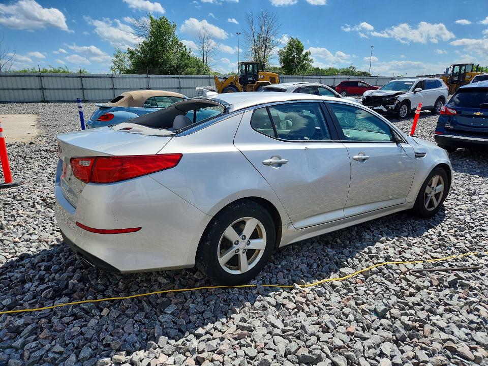 2014 Kia Optima VIN KNAGM4A70E5470235 COPART salvage auction — ROOF, Wi - Junked Vehicle Bill Of Sale, sold $825 on 2026-07-13 (photo 3)