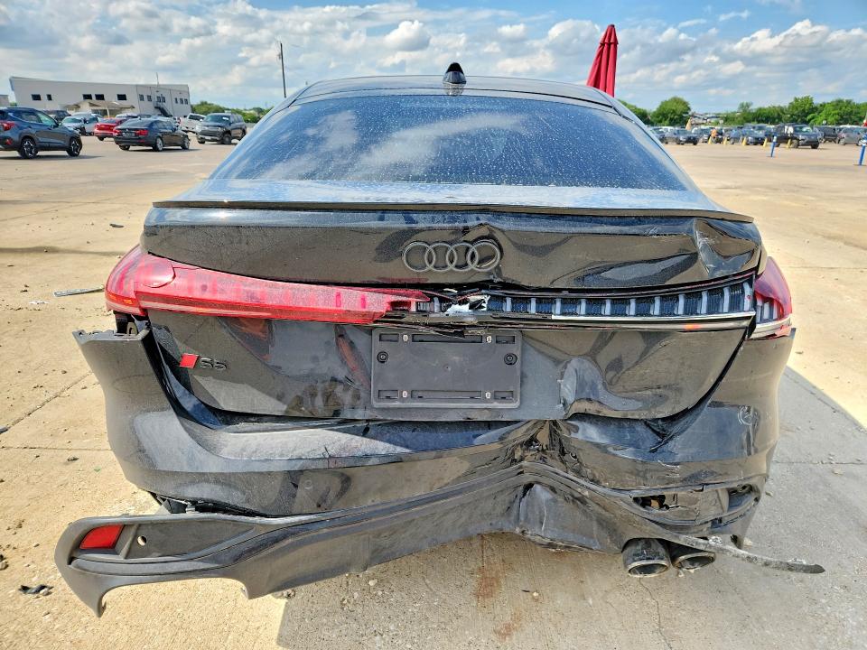 2025 Audi Rs5 VIN WAU25CFU8SN040089 COPART salvage auction — REAR END, Tx - Salvage Vehicle Title, sold $19,100 on 2026-07-06 (photo 6)