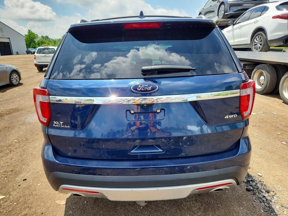 2016 Ford Explorer VIN 1FM5K8D80GGC37910 COPART salvage auction — MINOR DENT/SCRATCHES, Oh - Certificate Of Title (P), sold $4,250 on 2026-07-02 (photo 6)