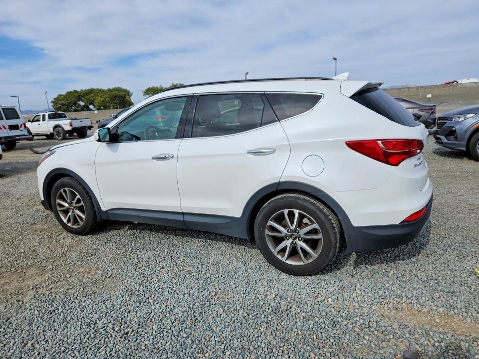 2014 Hyundai Santa fe VIN 5XYZU3LA7EG198532 COPART salvage auction — MINOR DENT/SCRATCHES, Ca - Dis/Dlr/Exp Only Clean Title, sold $2,400 on 2026-07-03 (photo 2)