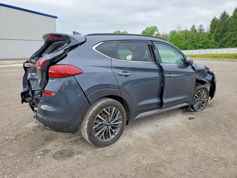2021 Hyundai Tucson VIN KM8J3CAL9MU384408 COPART salvage auction — REAR END, Ny - Mv-907A Salvage Certificate, sold $4,500 on 2026-07-20 (photo 3)