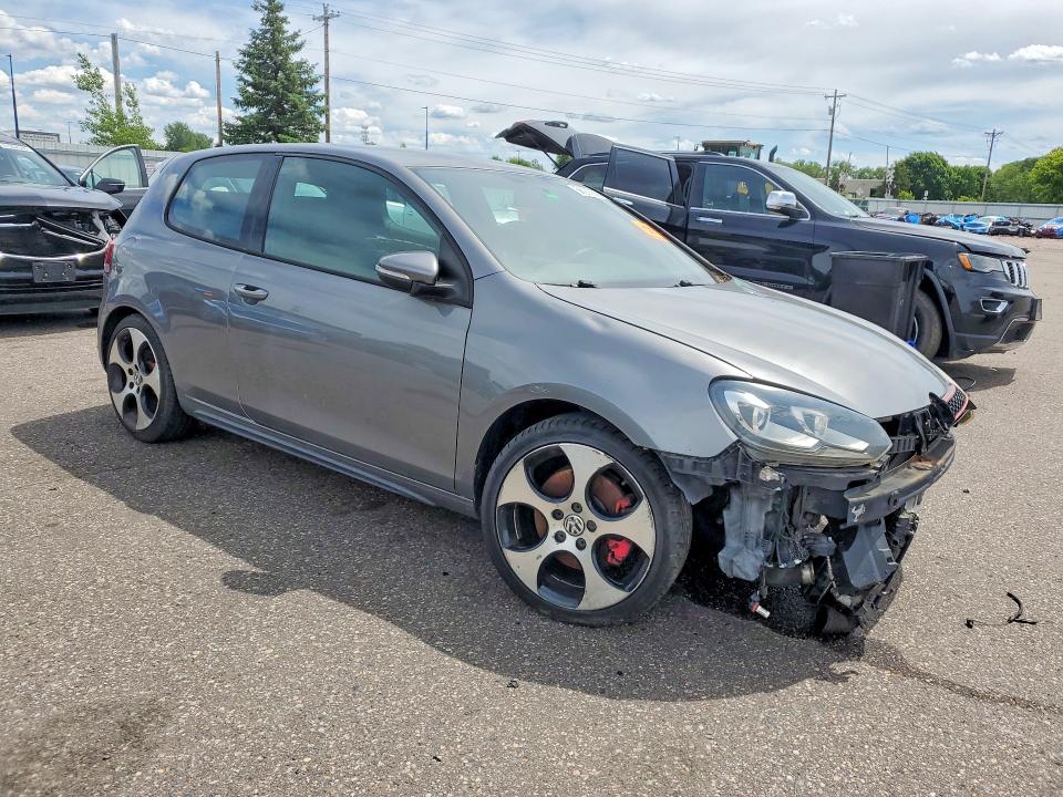 2010 Volkswagen Gti VIN WVWEV7AJ8AW231458 COPART salvage auction — FRONT END, Fl - Cert Of Title-Rebuilt, sold $500 on 2026-08-04 (photo 4)