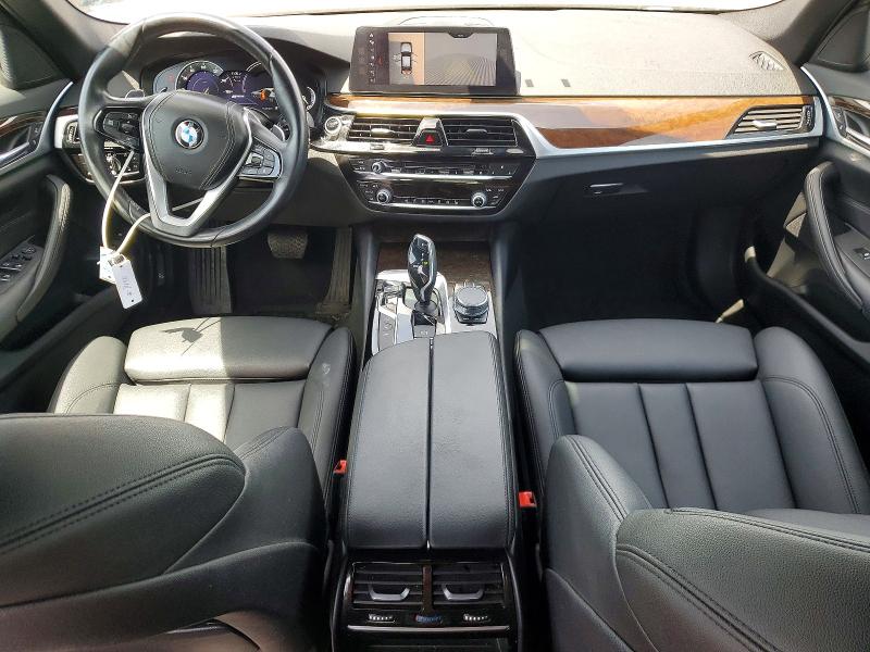 2018 BMW 5er VIN WBAJB1C50JG624222 COPART salvage auction — REAR END, Ny - Mv-907A Salvage Certificate, sold $7,400 on 2026-07-20 (photo 8)