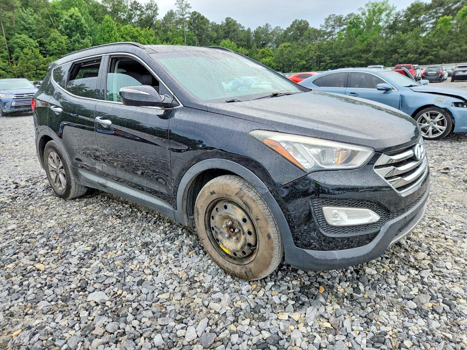 2016 Hyundai Santa fe VIN 5XYZU3LB7GG332869 COPART salvage auction — SIDE, Ga - Cert Of Title-Salvage, sold $1,900 on 2026-07-21 (photo 4)