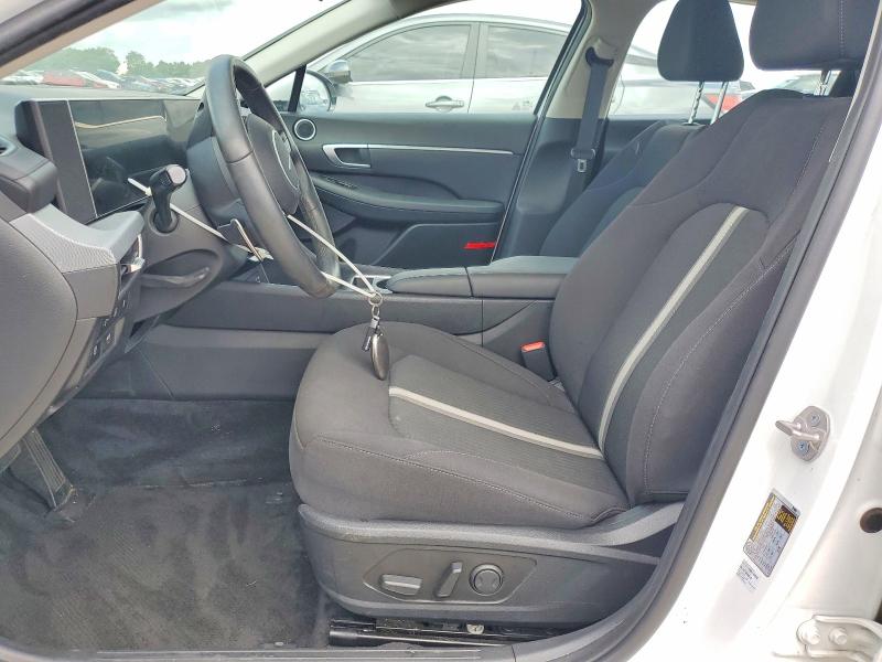 2024 Hyundai Sonata hybrid VIN KMHL34JJ7RA089863 COPART salvage auction — FRONT END, TX - CERTIFICATE OF TITLE, sold $10,000 on 2026-07-23 (photo 7)