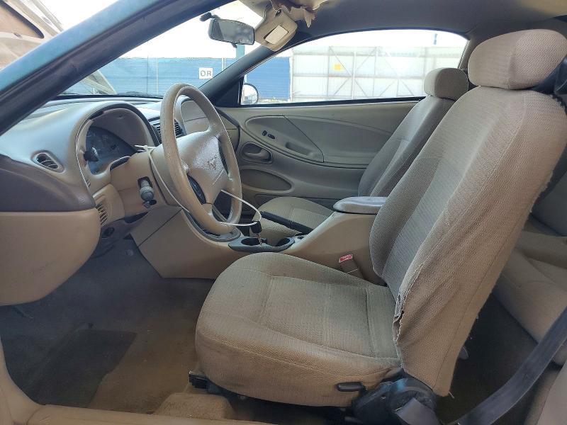 2000 Ford Mustang VIN 1FAFP4043YF164955 COPART salvage auction — FRONT END, Tx - Salvage Vehicle Title, sold $350 on 2026-07-10 (photo 7)