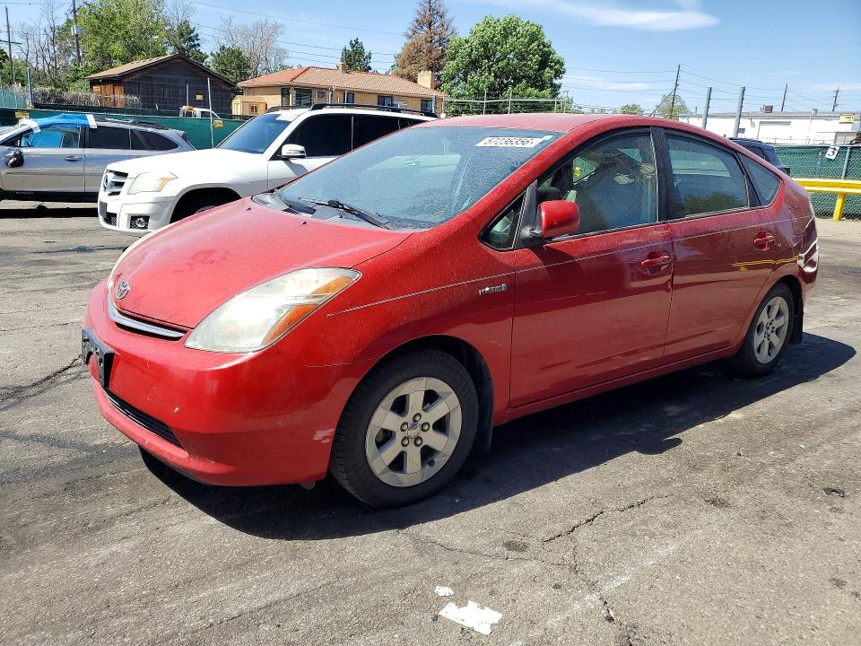 2007 Toyota Prius VIN JTDKB20U377628802 COPART salvage auction — REAR END, Co - Certificate Of Title, sold $1,600 on 2026-07-02 (photo 1)