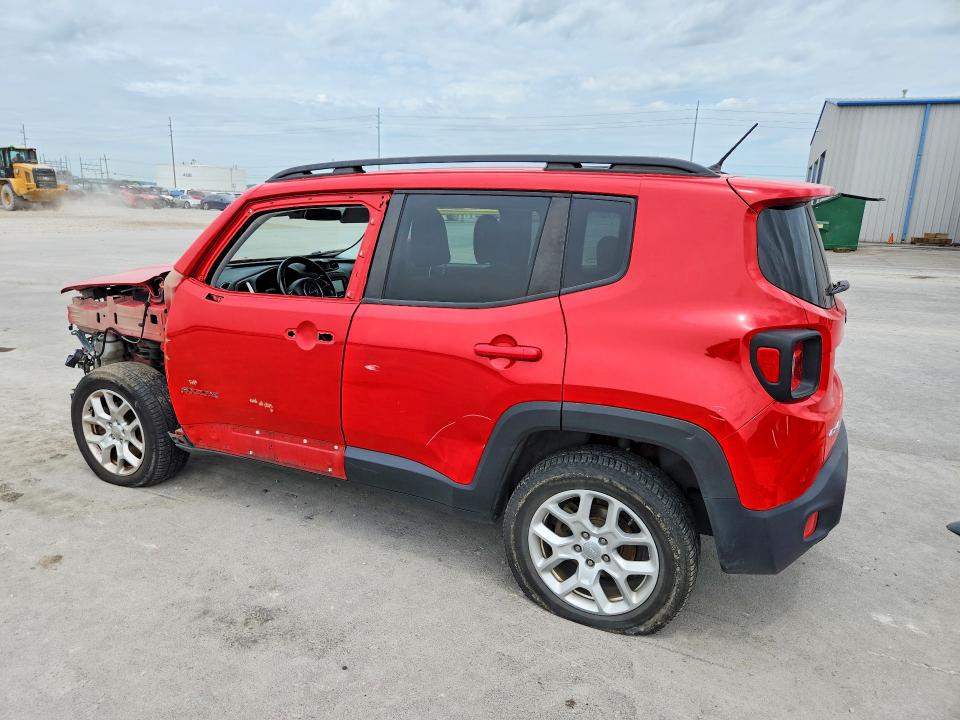 2016 Jeep Renegade VIN ZACCJBBT7GPE08285 COPART salvage auction — FRONT END, Ok - Cert Of Title-Salvage, sold $1,150 on 2026-07-17 (photo 2)