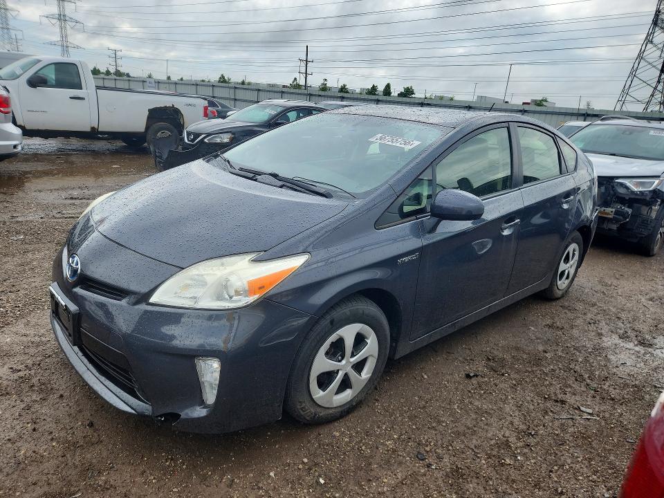 2012 Toyota Prius VIN JTDKN3DU3C1537310 COPART salvage auction — HAIL, Il - Salvage Certificate, sold $875 on 2026-07-23 (photo 1)
