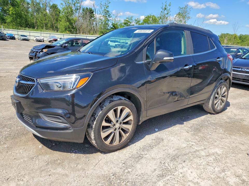2017 Buick Encore VIN KL4CJESB1HB250671 COPART salvage auction — SIDE, Ny - Certificate Of Title, sold $2,000 on 2026-07-27 (photo 1)