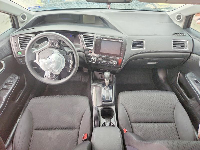 2015 Honda Civic VIN 19XFB2F78FE083200 COPART salvage auction — FRONT END, Tx - Salvage Vehicle Title, sold $1,050 on 2026-07-02 (photo 8)