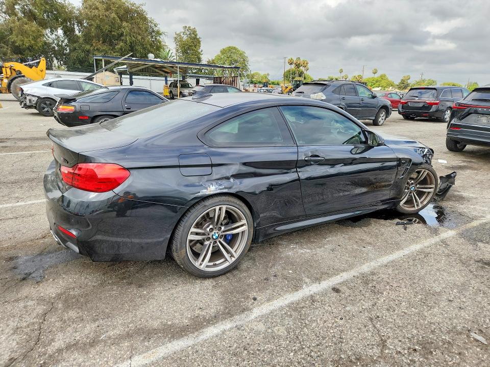 2015 BMW M4 VIN WBS3R9C56FK331217 COPART salvage auction — FRONT END, Ca - Salvage Certificate, sold $8,600 on 2026-07-31 (photo 3)