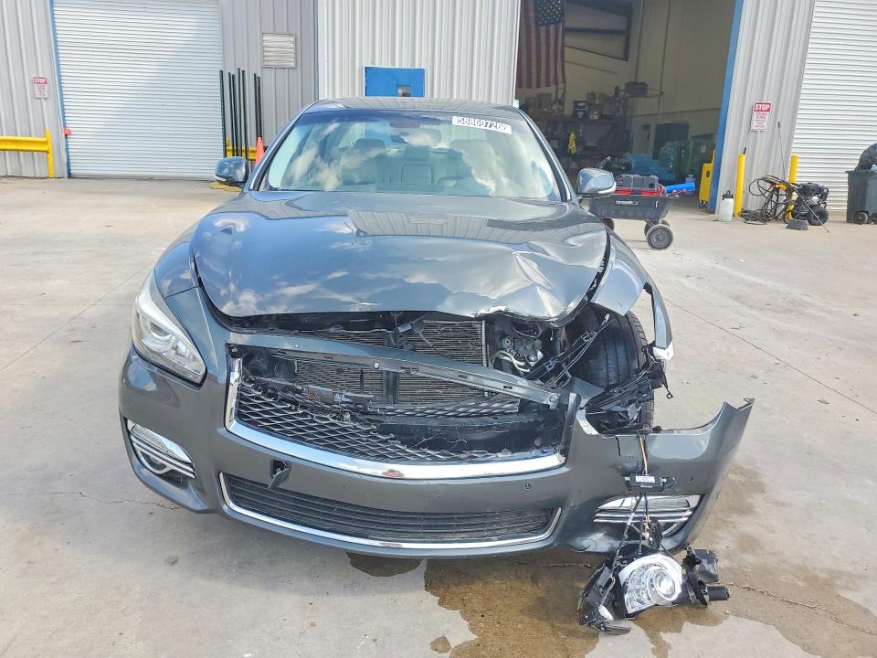 2015 Infiniti Q70 VIN JN1BY1AR3FM562547 COPART salvage auction — FRONT END, MS - CERTIFICATE OF TITLE, sold $20 on 2026-07-14 (photo 5)