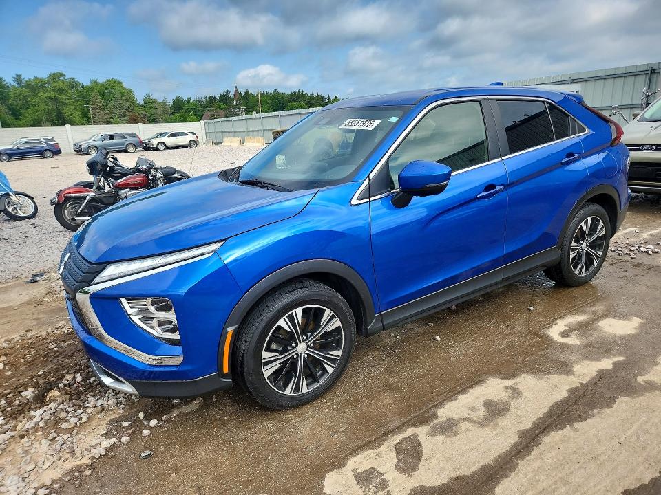 2022 Mitsubishi ECLIPSE VIN JA4ASWAA3NZ002198 COPART salvage auction — HAIL, Wi - Salvage - Multiple Brands, sold $4,950 on 2026-07-20 (photo 1)