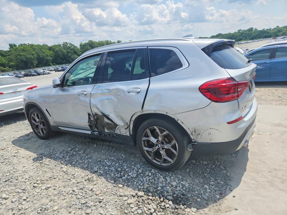 2021 BMW VIN 5UXTY3C04M9H67324 COPART salvage auction — SIDE, Ga - Cert Of Title-Salvage, sold $7,800 on 2026-07-28 (photo 2)