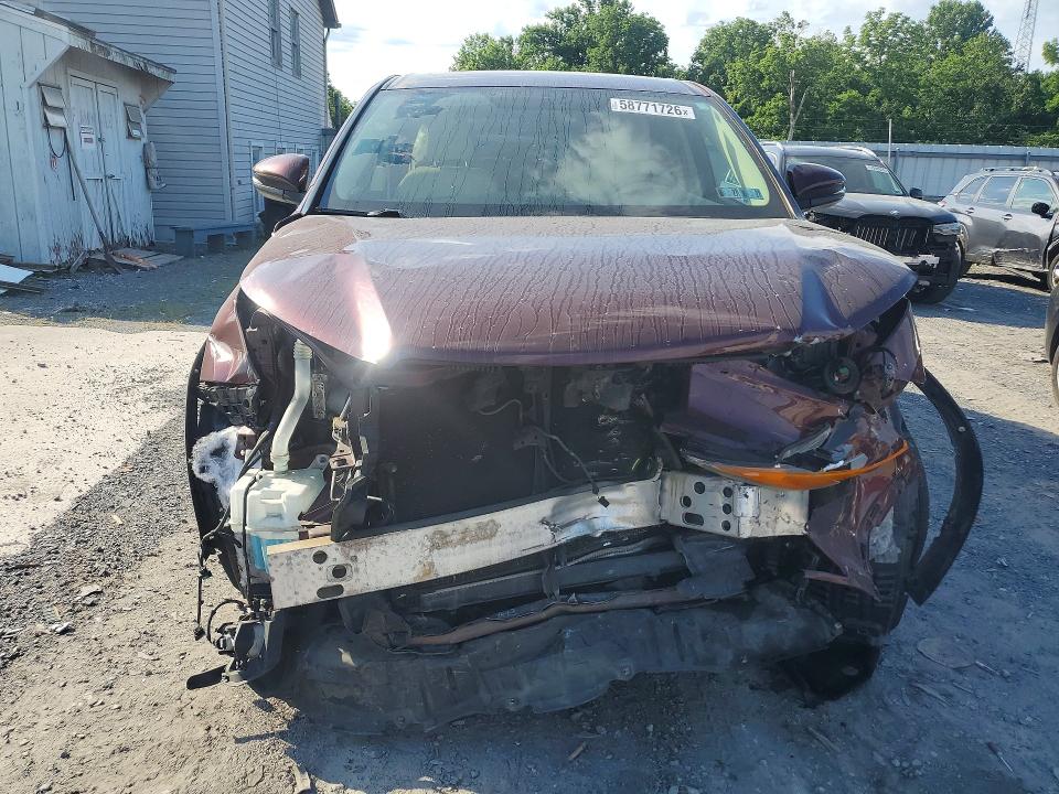 2016 Toyota VIN 5TDBKRFH9GS337679 COPART salvage auction — FRONT END, Pa - Certificate Of Salvage, sold $2,000 on 2026-07-02 (photo 5)