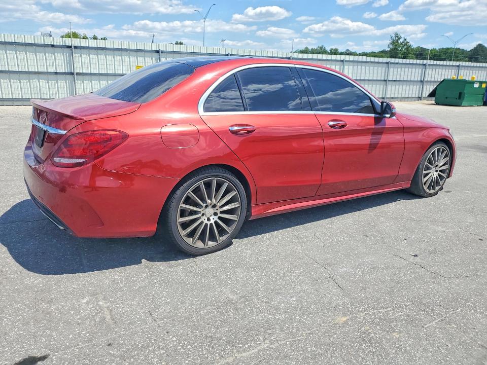 2016 Mercedes-benz C-klasse VIN 55SWF4JB0GU101792 COPART salvage auction — FRONT END, Nc - Dealer Only Clean Title, sold $4,250 on 2026-07-09 (photo 3)