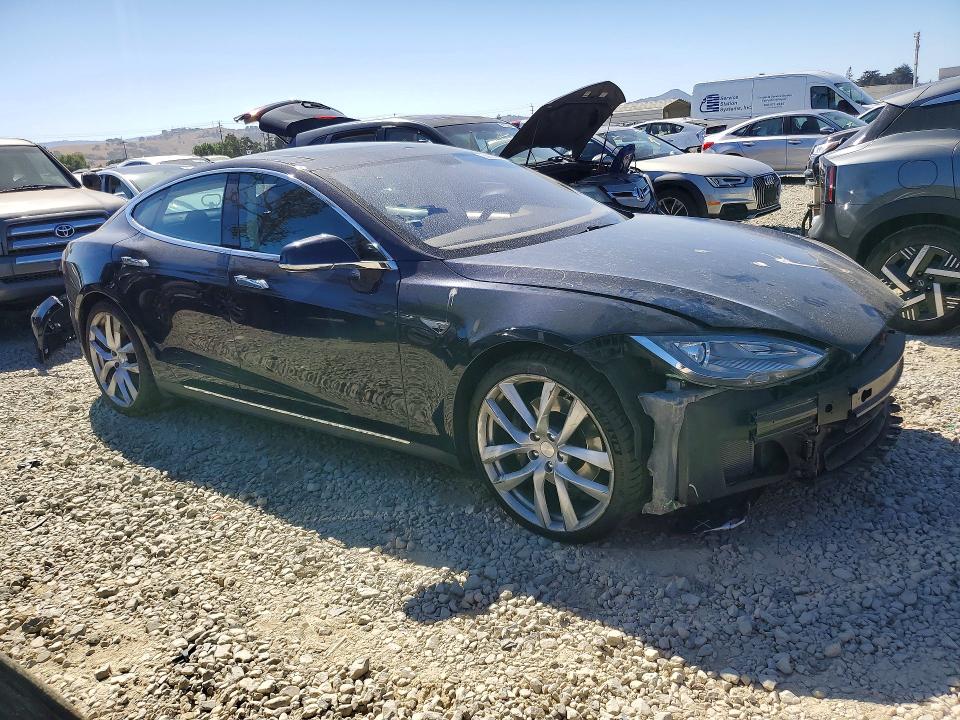2013 Tesla Model s VIN 5YJSA1AC7DFP10217 COPART salvage auction — FRONT END, Ca - Salvage Certificate, sold $1,900 on 2026-07-07 (photo 4)