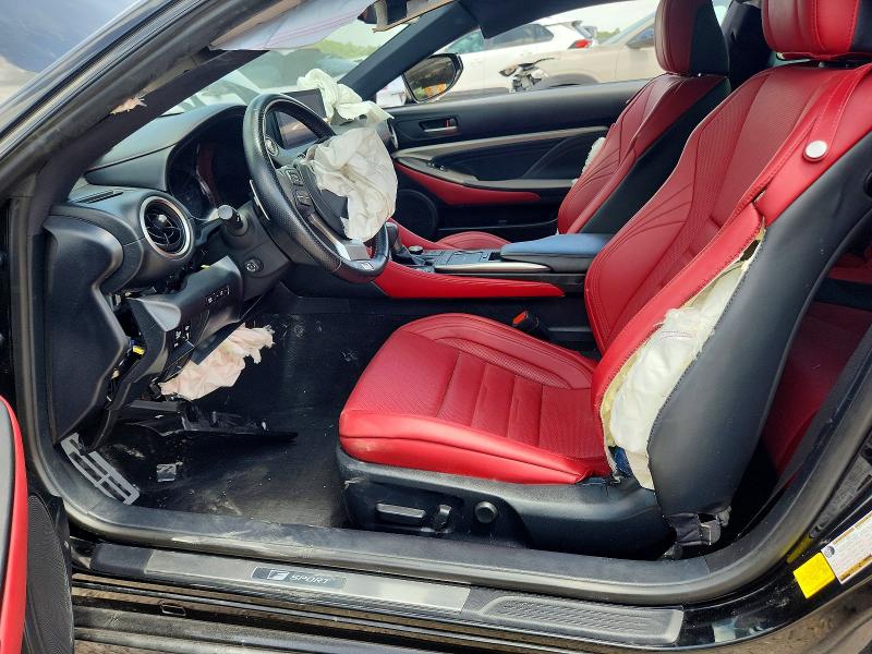 2023 Lexus RC 300 VIN JTHGA5BC4P5012552 COPART salvage auction — FRONT END, Tx - Salvage Vehicle Title, sold $14,704 on 2026-07-28 (photo 7)