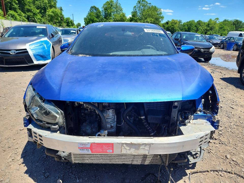 2018 Honda Civic VIN SHHFK7H54JU235757 COPART salvage auction — FRONT END, Pa - Certificate Of Salvage, sold $3,800 on 2026-07-06 (photo 5)