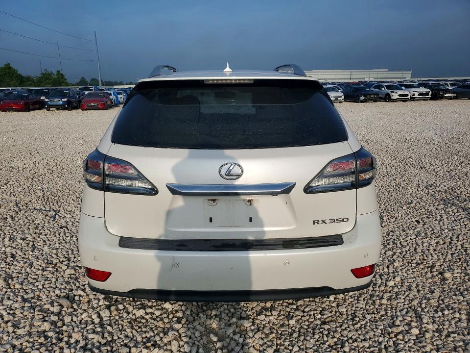 2012 Lexus Rx VIN 2T2ZK1BA0CC081097 COPART salvage auction — FRONT END, Tx - Salvage Vehicle Title, sold $2,850 on 2026-07-02 (photo 6)
