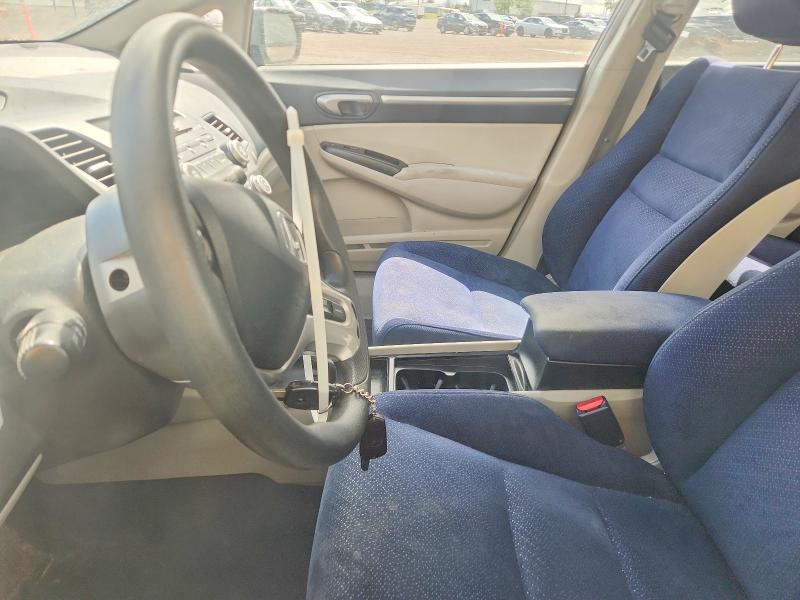 2007 Honda Civic hybrid VIN JHMFA362X7S801808 COPART salvage auction — FRONT END, Ab - Bos - Salvage, sold $225 on 2026-07-07 (photo 7)