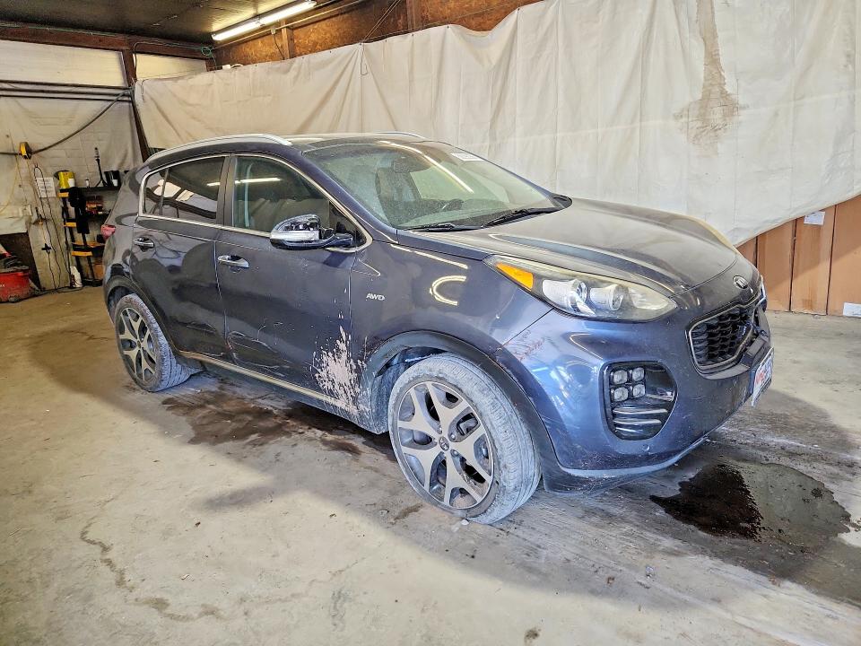 2017 Kia Sportage VIN KNDPRCA68H7104506 COPART salvage auction — FRONT END, Pa - Certificate Of Salvage, sold $4,600 on 2026-07-02 (photo 4)