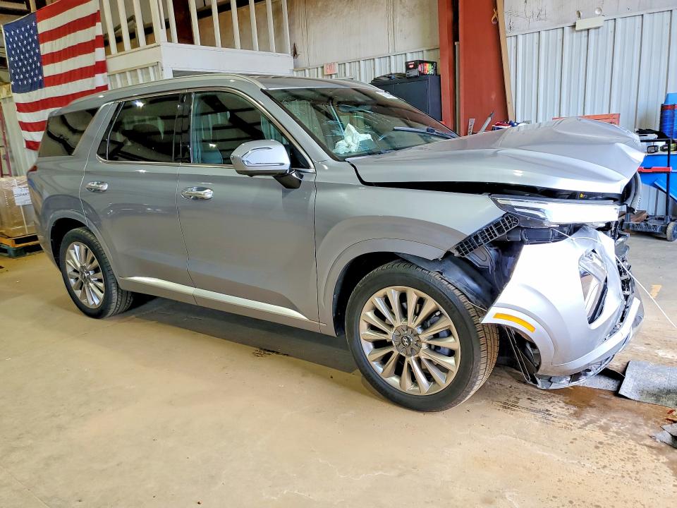 2020 Hyundai Palisade VIN KM8R5DHE9LU131453 COPART salvage auction — FRONT END, Tx - Salvage Vehicle Title, sold $4,350 on 2026-07-27 (photo 4)