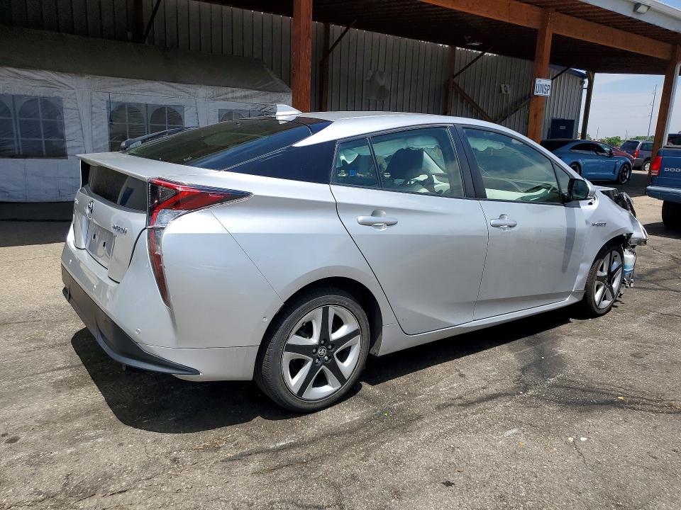 2018 Toyota Prius VIN JTDKARFU2J3551650 COPART salvage auction — FRONT END, Co - Public - Salvage Title, sold $250 on 2026-07-16 (photo 3)