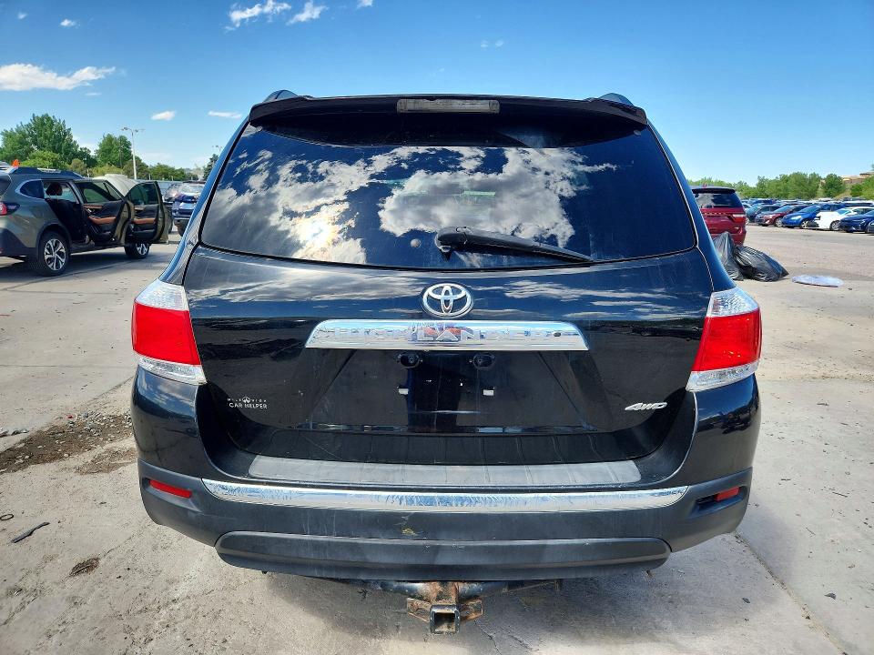2011 Toyota Highlander VIN 5TDBK3EHXBS071208 COPART salvage auction — FRONT END, Co - Salvage Title, sold $1,500 on 2026-07-13 (photo 6)