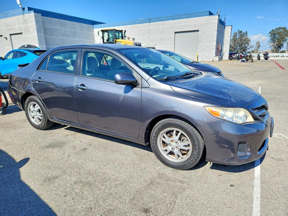 2011 Toyota Corolla VIN JTDBU4EE8BJ090598 COPART salvage auction — REAR END, Ca - Salvage Certificate, sold $475 on 2026-07-28 (photo 4)