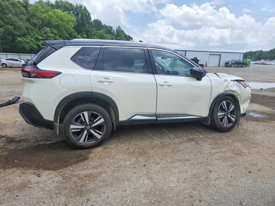 2021 Nissan Rogue VIN JN8AT3CA3MW026892 COPART salvage auction — FRONT END, La - Cert Of Title-Salvage, sold $7,000 on 2026-07-02 (photo 3)