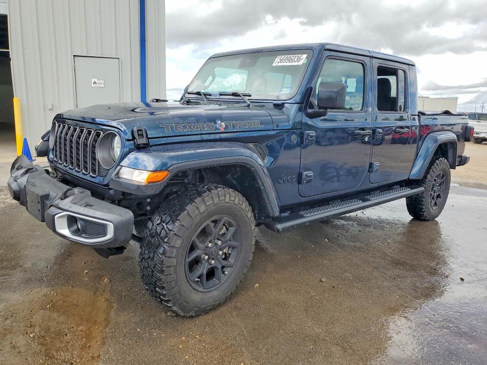 2025 Jeep Gladiator VIN 1C6PJTAG1SL507815 COPART salvage auction — SIDE, Tx - Certificate Of Title, sold $28,500 on 2026-09-16 (photo 1)